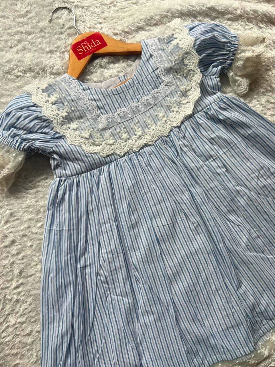 summer frock - Luxury Frocks  fabric by Shida Fabrich